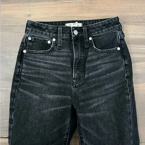 Madewell The Curvy Perfect Vintage Cropped Jean Lunar Wash Size 25P - Picture 2 of 12